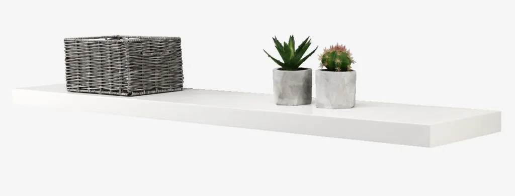 Baldas|Baldas>JYSK ABILDEstante flotante ABILD 120x24 blanco