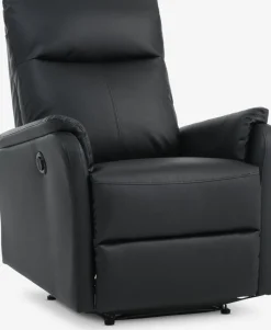 Sillones>JYSK ABILDSKOVSillón reclinable ABILDSKOV eléctrico polipiel Negro