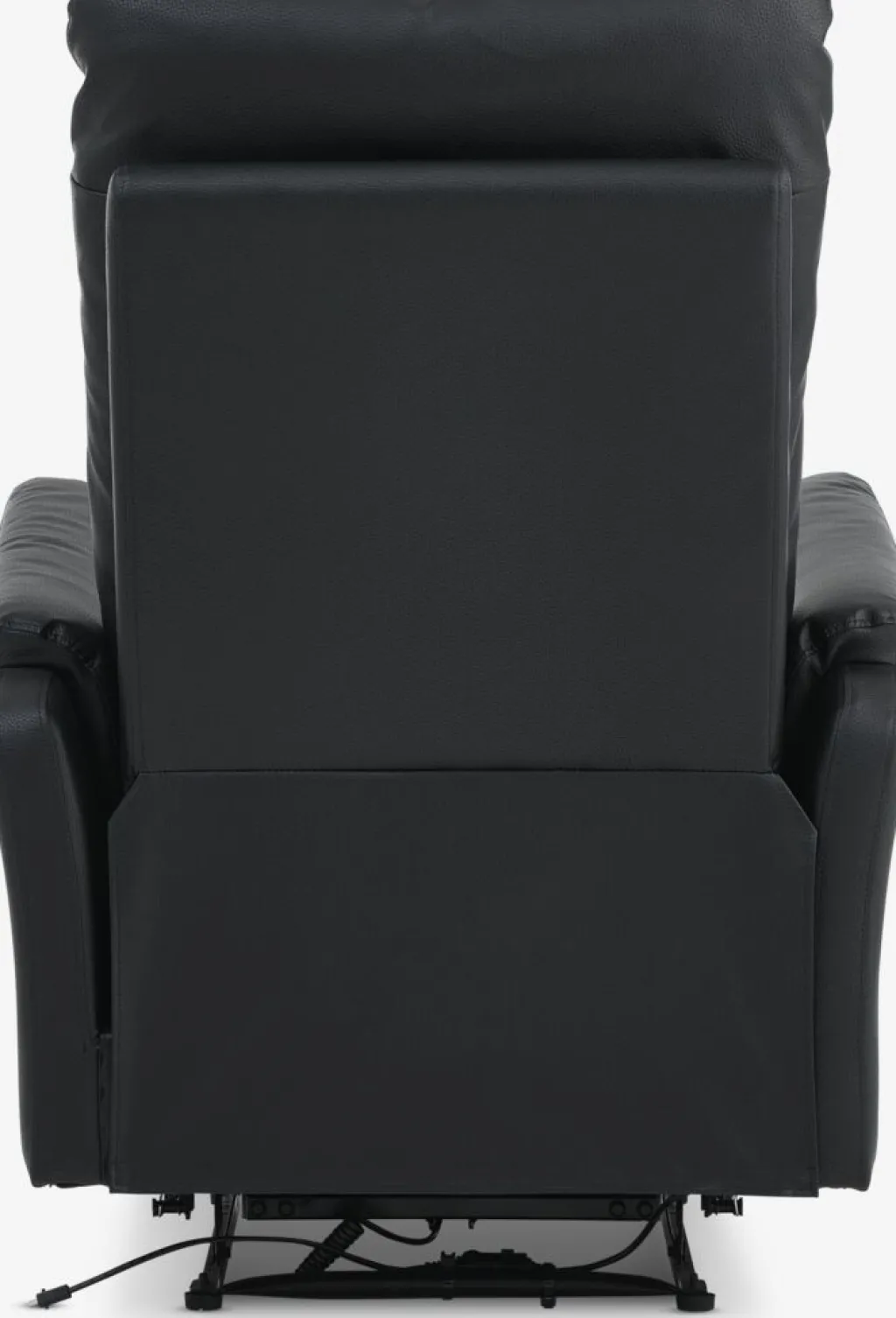 Sillones>JYSK ABILDSKOVSillón reclinable ABILDSKOV eléctrico polipiel Negro