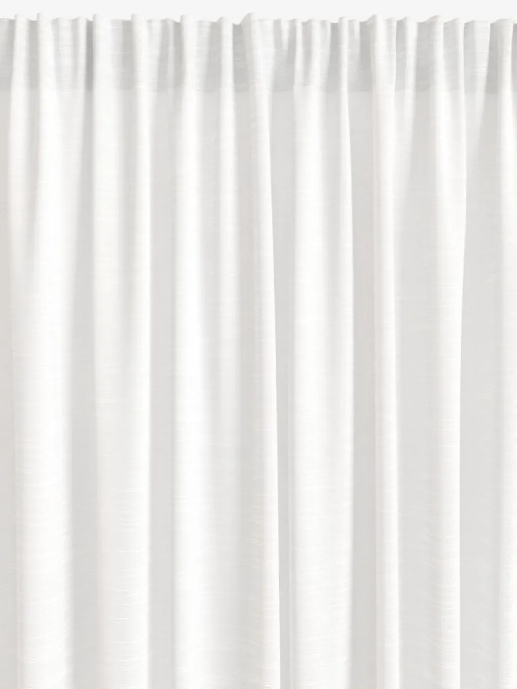 Cortinas Traslúcidas>JYSK ABRAURCortina ABRAUR 1x140x175 blanco crudo Blanco roto