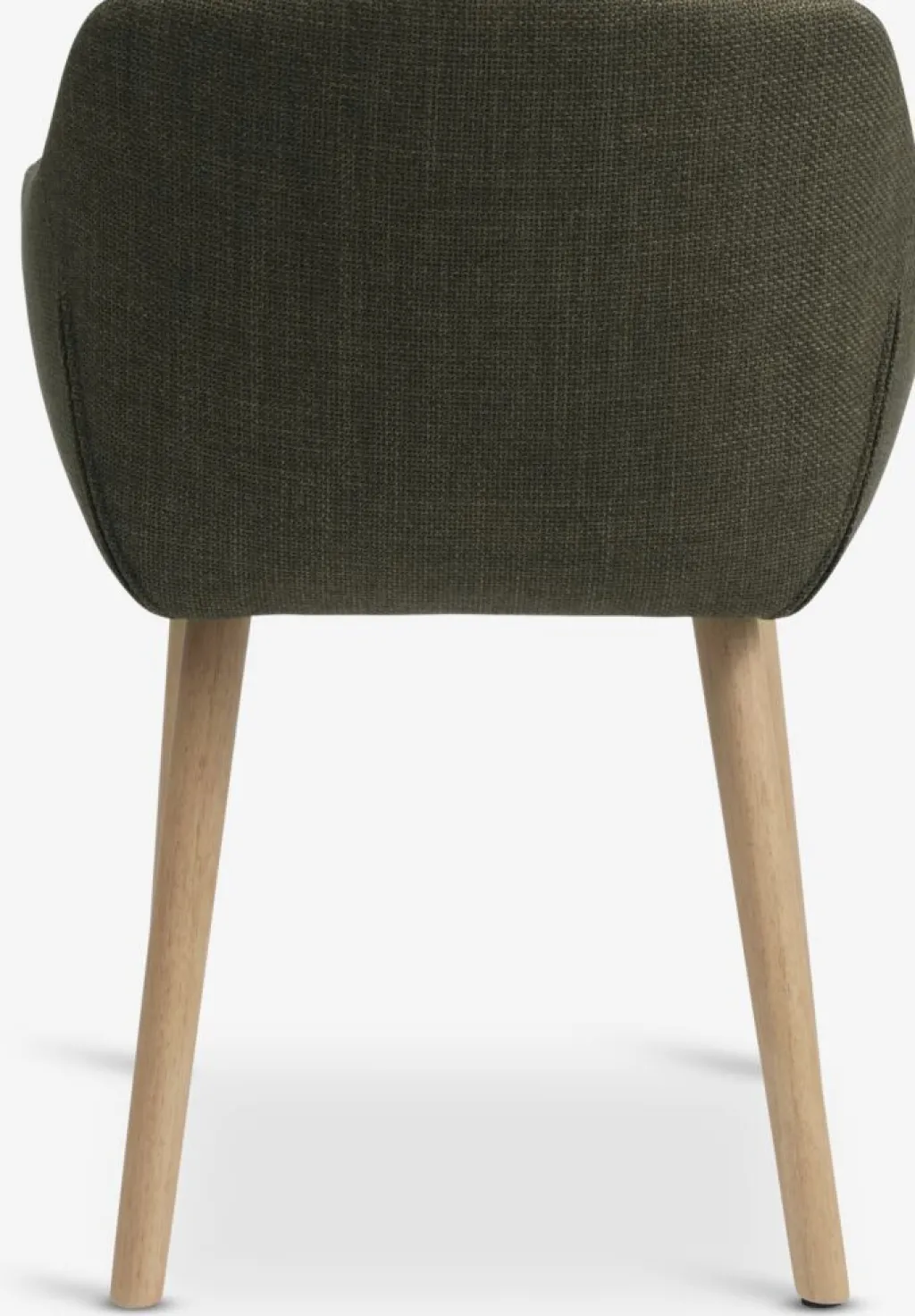 Sillas De Comedor>JYSK ADSLEVSilla de comedor ADSLEV tela /roble natural Verde oliva
