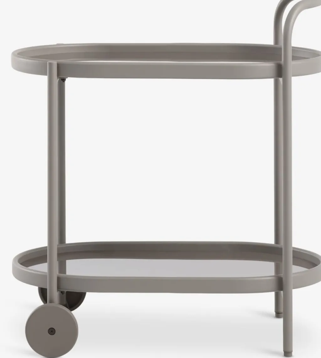 Decoración De Jardín>JYSK AFTONFALKCarrito AFTONFALK A48xL74xA78 arena oscuro
