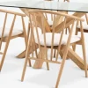 Mesas De Comedor|Conjuntos De Comedor>JYSK AGERBY + LYKSBORGMesa AGERBY L160 roble natural + 4 sillas LYKSBORG roble