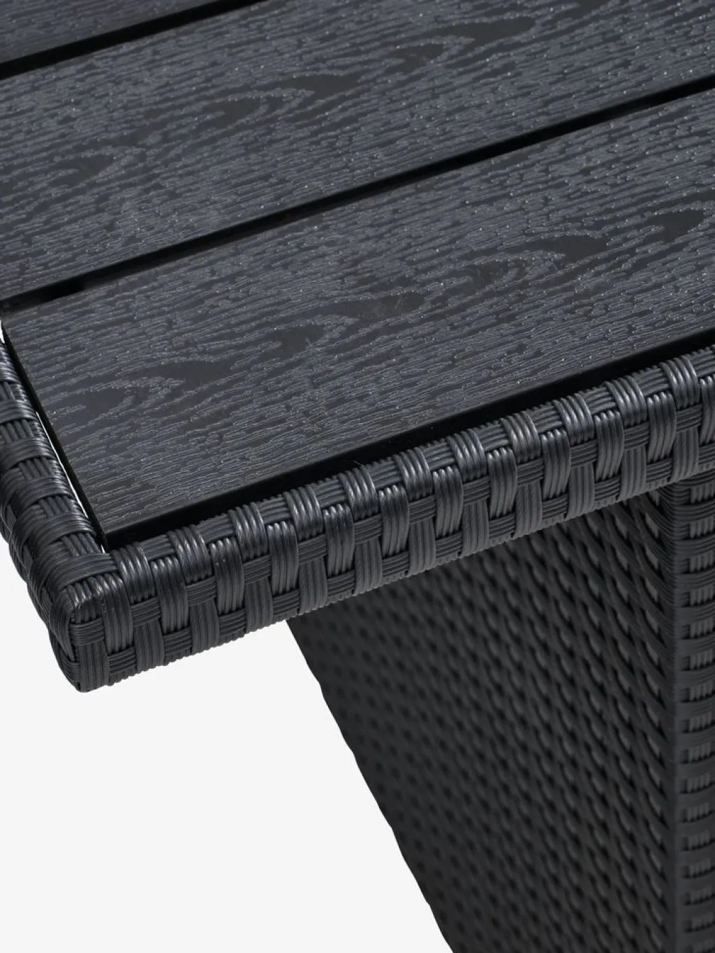 Conjuntos Mesa Y Sillas De Jardín|Muebles De Jardín>JYSK AGERMOSEConjunto muebles jardín AGERMOSE 6 plazas Negro