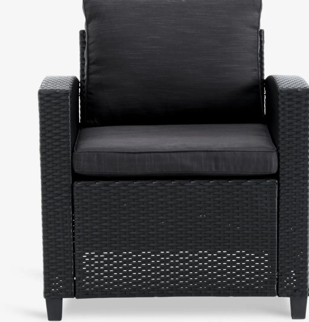Sillas De Jardín|Muebles De Jardín>JYSK AGERMOSESillón de exterior AGERMOSE Negro