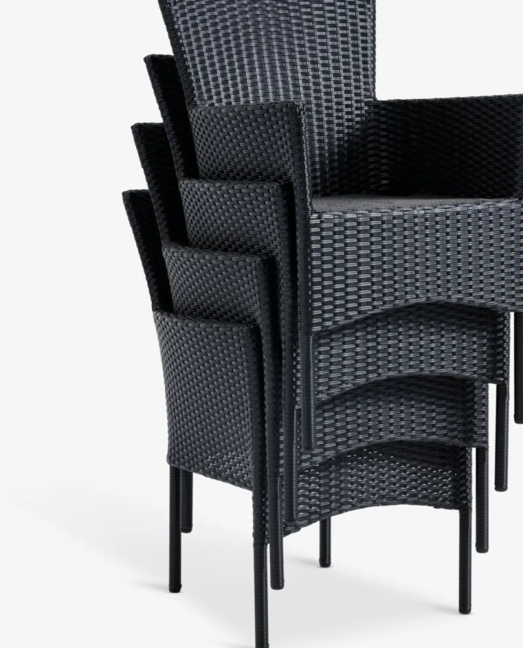 Sillas De Jardín>JYSK AIDTSilla apilable AIDT Negro