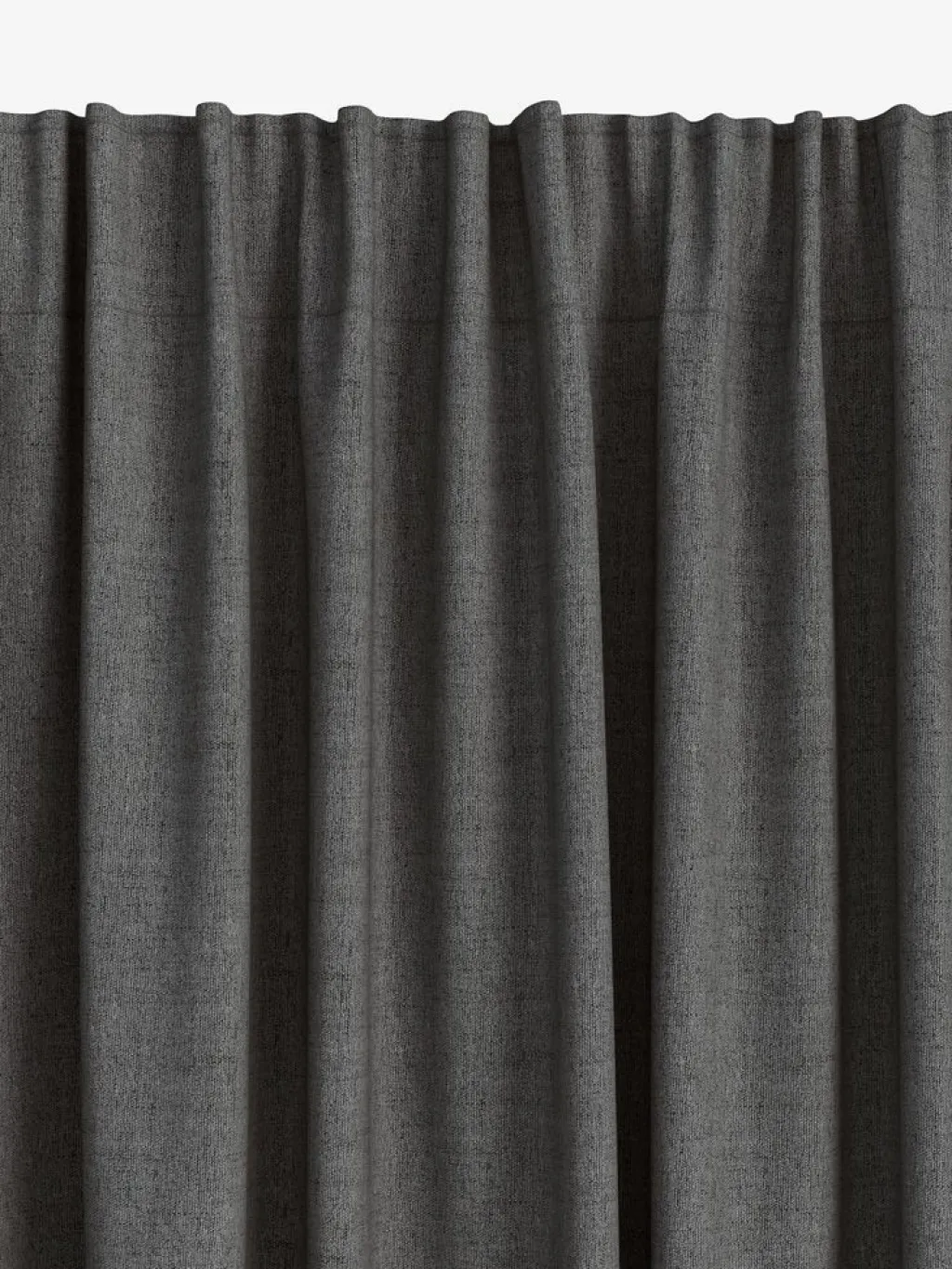 Cortinas Opacas>JYSK ALDRACortina opaca ALDRA 1x140x300 antracita Gris oscuro