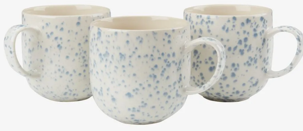 Vasos Y Tazas>JYSK ALFTaza ALF Ø9xA9cm 40cl azul/blanco