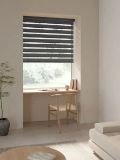 Estores Dobles>JYSK ALSTENEstor doble con cajón ALSTEN 120x250cm Gris
