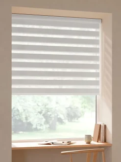 Estores Dobles>JYSK ALSTENEstor doble con cajón ALSTEN 80x250cm Blanco