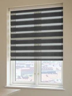 Estores Dobles>JYSK ALSTENEstor doble con cajón ALSTEN 60x250cm Gris