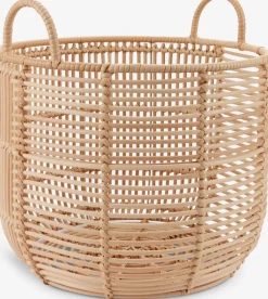 Todas Las Cestas|Cestas Y Cajas>JYSK ALVARCesta ALVAR Ø35xA35cm natural