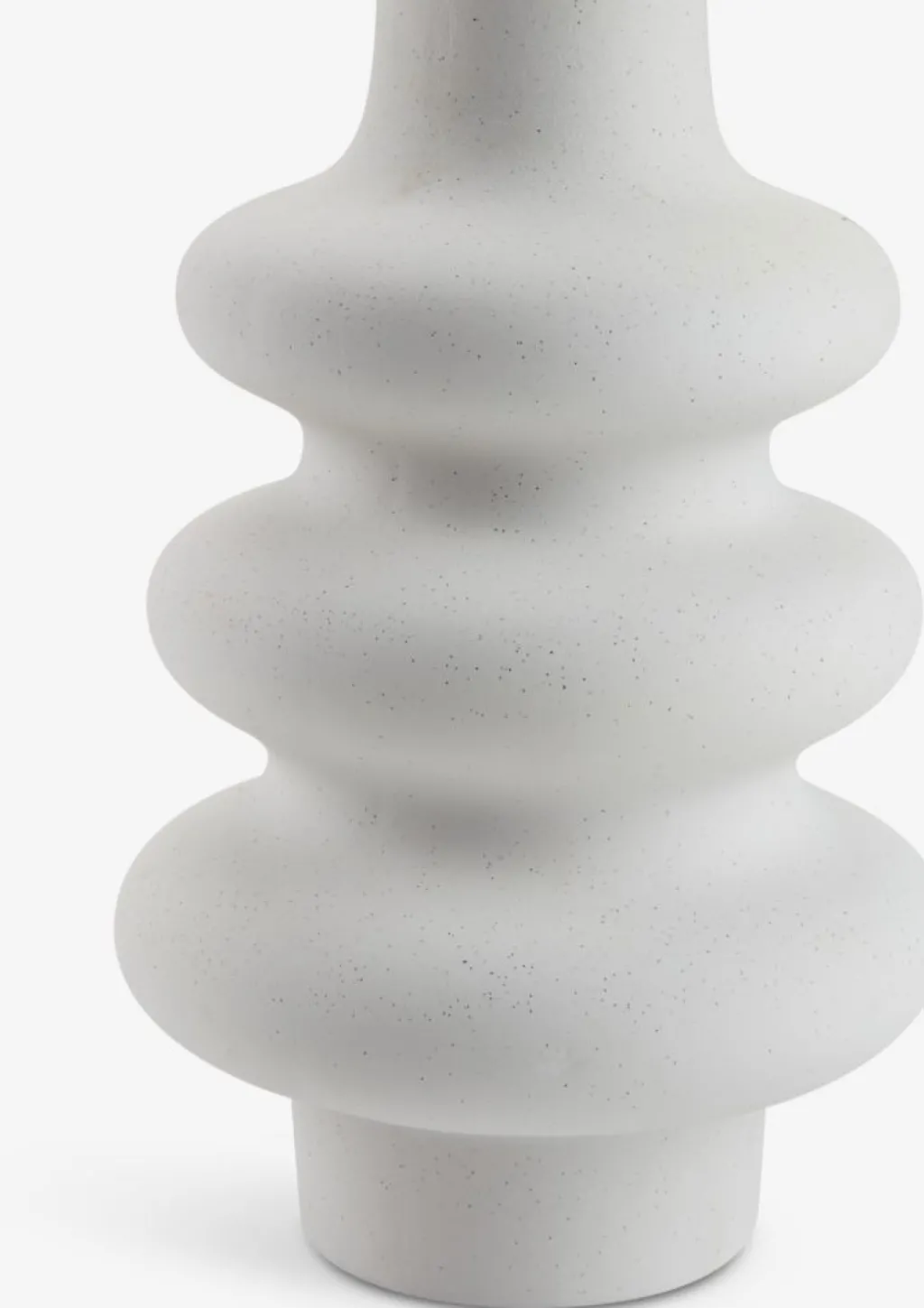 Jarrones>JYSK ALVISJarrón ALVIS Ø20xA30cm blanco