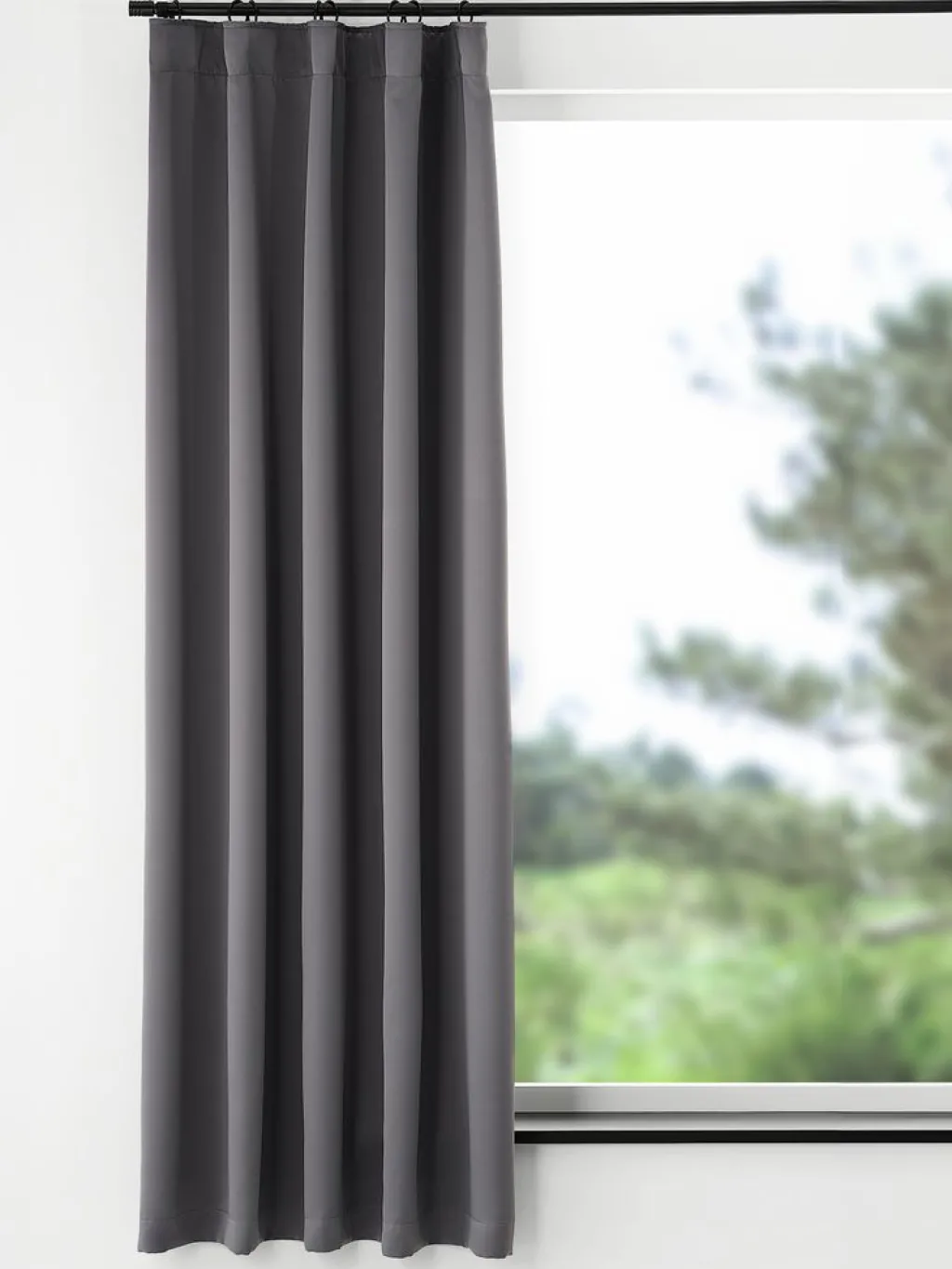 Cortinas Opacas>JYSK AMUNGENCortina semiopaca AMUNGEN 1x140x175 Gris