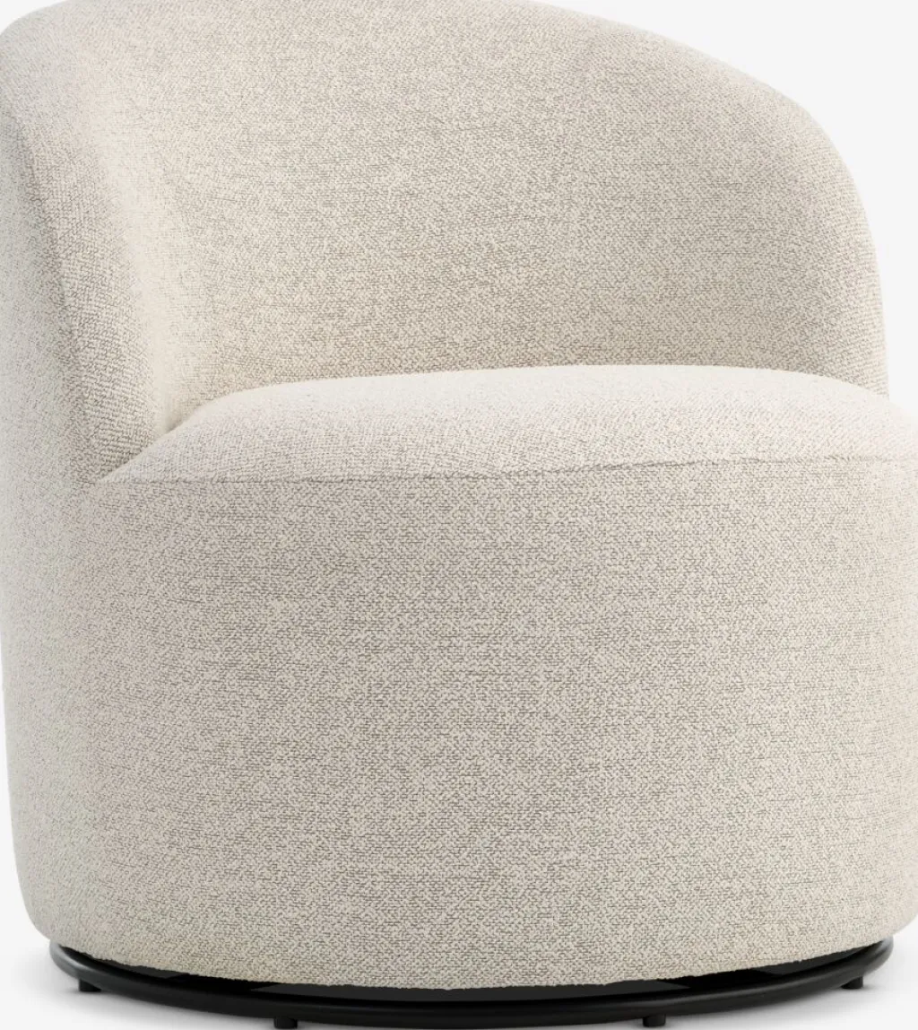 Sillones>JYSK ANDRUPSilla ANDRUP giratorio tela beis