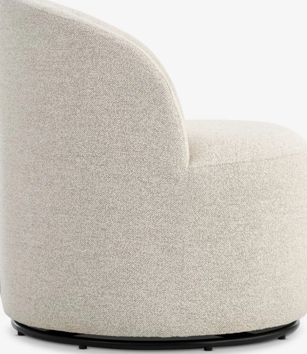 Sillones>JYSK ANDRUPSilla ANDRUP giratorio tela beis
