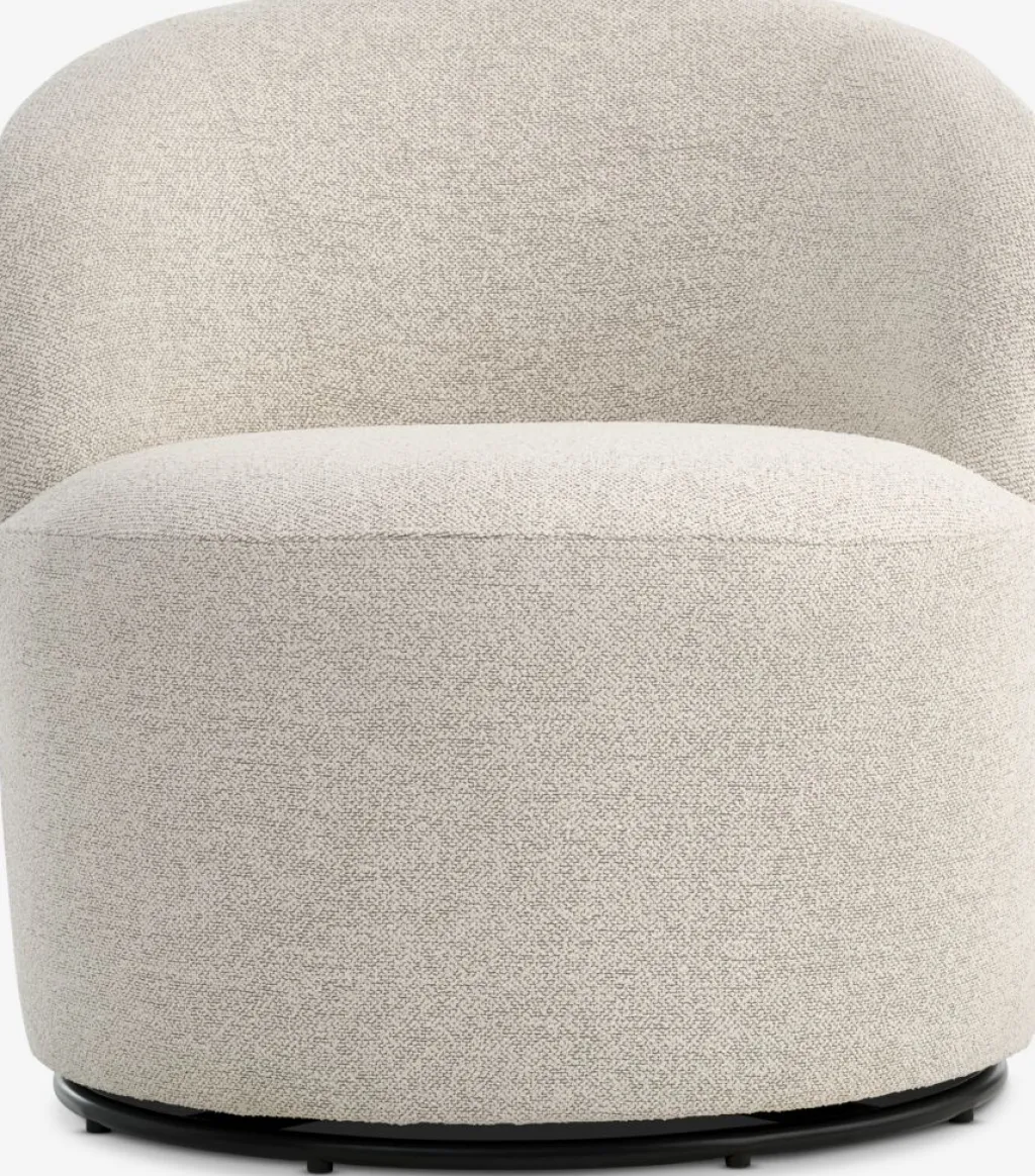 Sillones>JYSK ANDRUPSilla ANDRUP giratorio tela beis