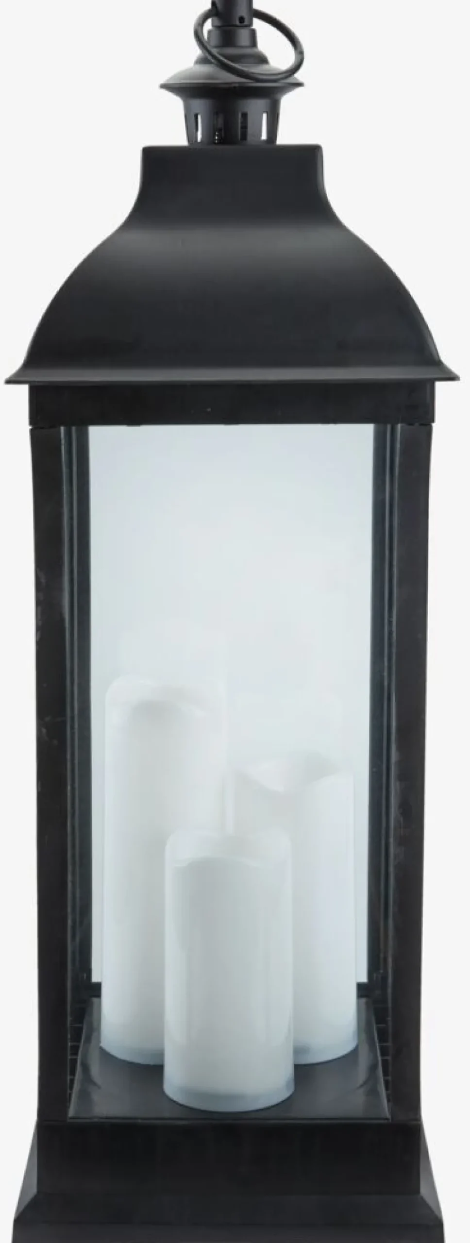 Iluminación Exterior>JYSK ANKAFarol ANKA A24xL24xA70cm con LED negro