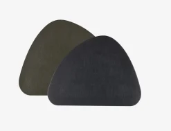 Manteles Individuales>JYSK ARTISKOKKMantel individual ARTISKOKK 33x44 negro/verde Negro, Verde oliva