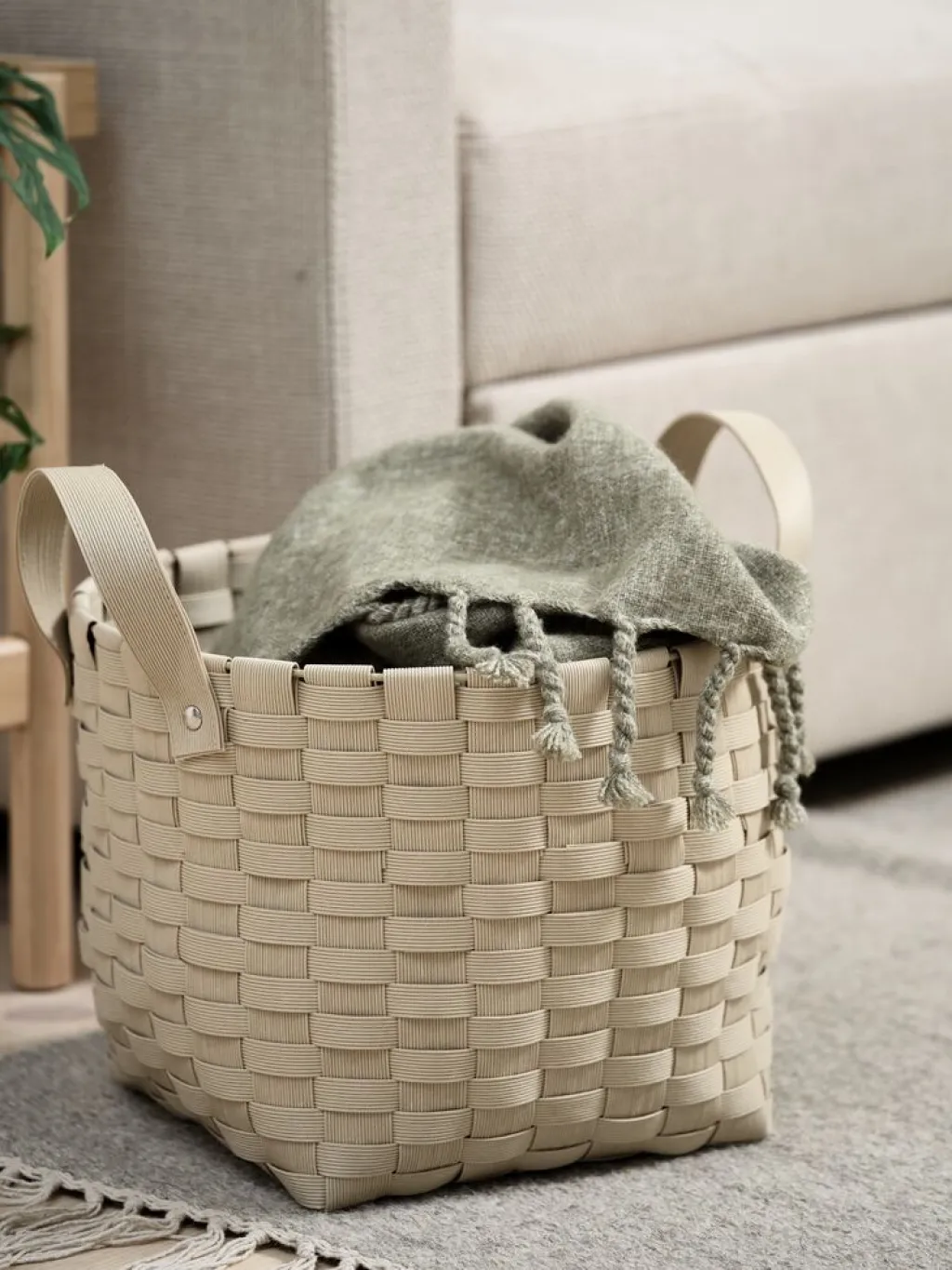 Todas Las Cestas|Cestas Y Cajas>JYSK ARVECesta ARVE Ø30xA23cm con asas