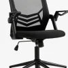 Sillas De Oficina|Sillas Gaming>JYSK ASPERUPSilla de escritorio ASPERUP malla negro/tela negro