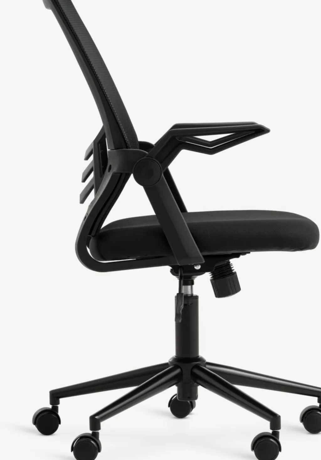 Sillas De Oficina|Sillas Gaming>JYSK ASPERUPSilla de escritorio ASPERUP malla negro/tela negro
