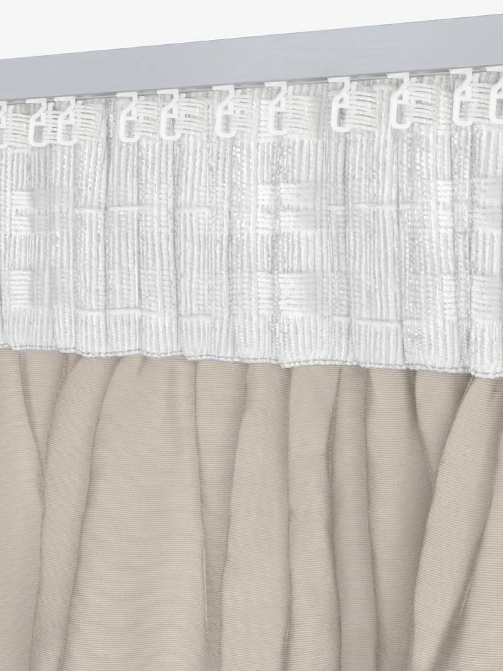 Cortinas Gruesas>JYSK AUSTRACortina AUSTRA 1x140x300 terciopelo beis Beige