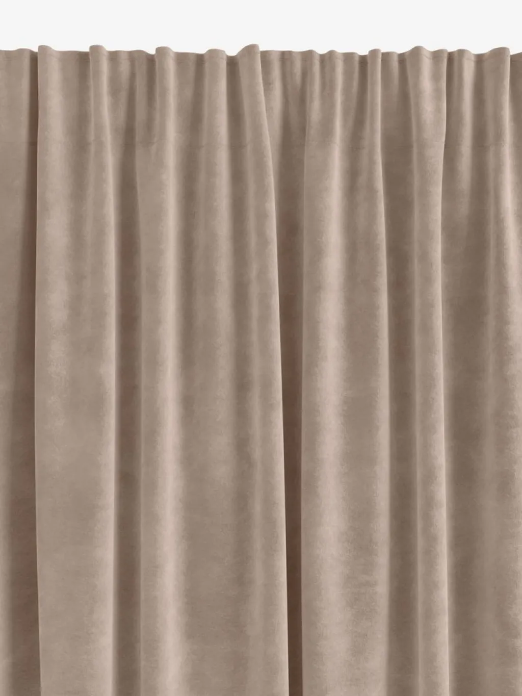 Cortinas Gruesas>JYSK AUSTRACortina AUSTRA 1x140x300 terciopelo topo Taupe