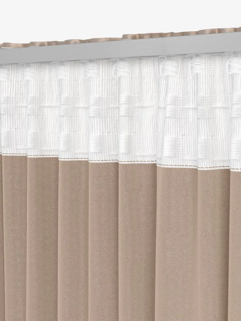 Cortinas Gruesas>JYSK AUSTRACortina AUSTRA 1x140x300 terciopelo topo Taupe