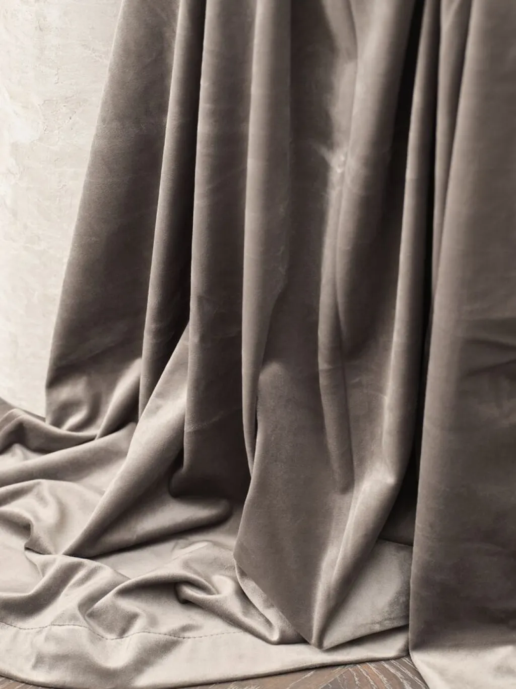 Cortinas Gruesas>JYSK AUSTRACortina AUSTRA 1x140x300 terciopelo marrón Marrón oscuro