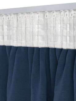 Cortinas Gruesas>JYSK AUSTRACortina AUSTRA 1x140x300 terciopelo Azul