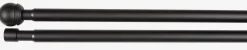 Barras Y Rieles Para Cortinas>JYSK BALLBarra de cortina doble BALL 200-340cm Negro