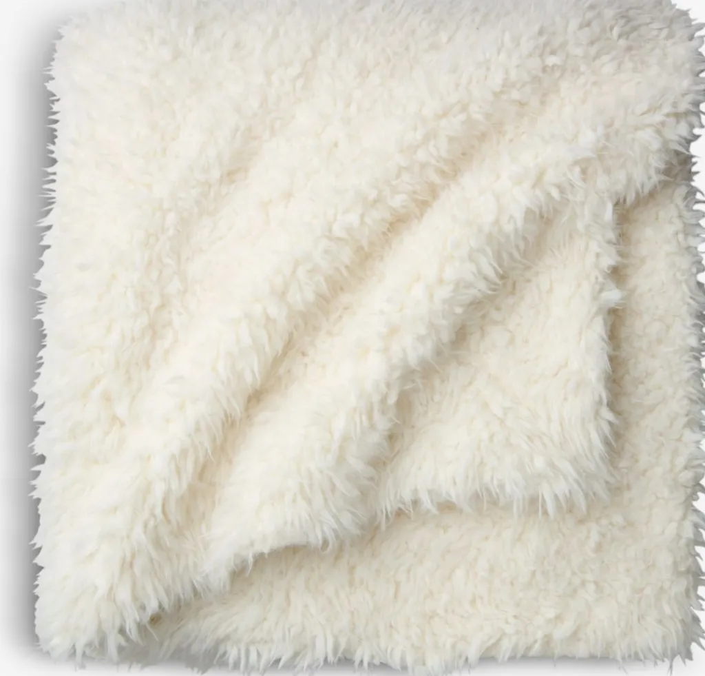 Mantas>JYSK BALLBLOMManta BALLBLOM 130x180 blanco