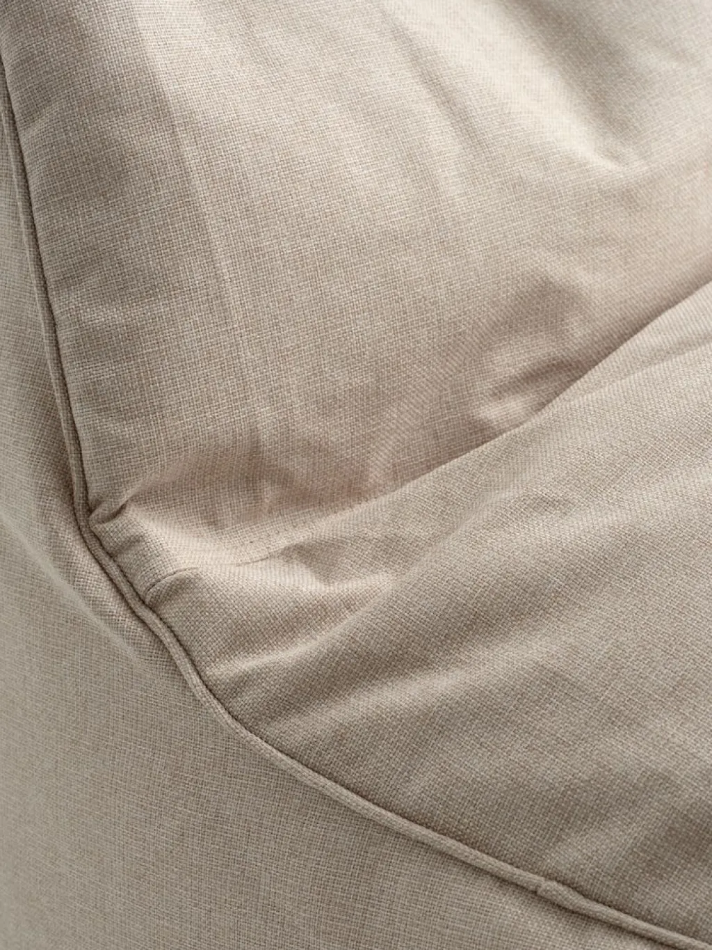 Articulos Para Niños>JYSK BANDHOLMSillón puf BANDHOLM 75x100x90 tela beis