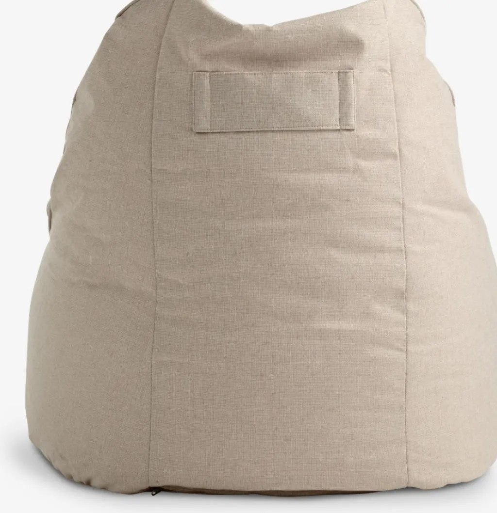 Articulos Para Niños>JYSK BANDHOLMSillón puf BANDHOLM 75x100x90 tela beis