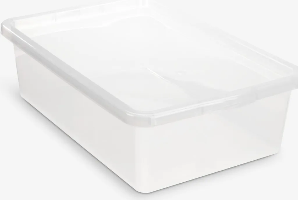 Todas Las Cestas|Almacenaje De Plástico>JYSK BASIC BOXCaja bajo cama BASIC BOX 30L con tapa transparente