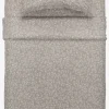 Juegos De Sábanas|Juegos De Funda Nórdica>JYSK BELLABASICJuego de sábanas microfibra BELLA 160x240 gris