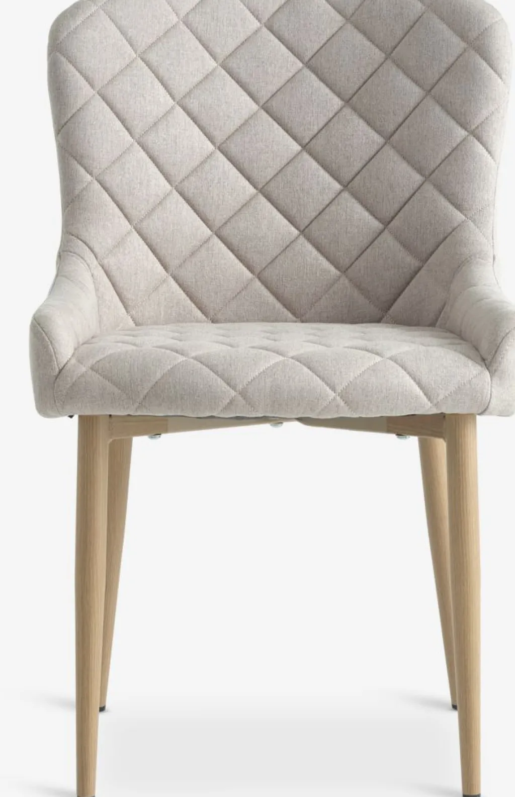 Sillas De Comedor>JYSK BELLINGESilla de comedor BELLINGE tela arena/color roble