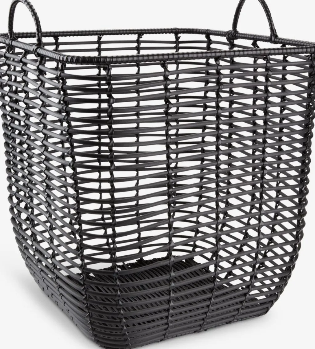Todas Las Cestas|Cestas Y Cajas>JYSK BERGECesta BERGE A37xL37xA39cm negro