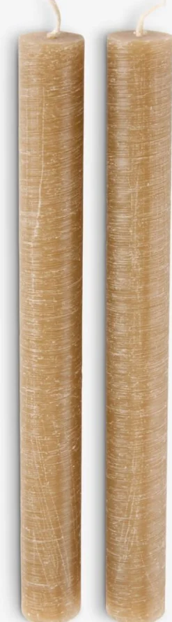 Velas Y Servilletas|Velas Y Servilletas>JYSK BERTELVela para candelabro BERTEL A22cm almendra 2 unidades