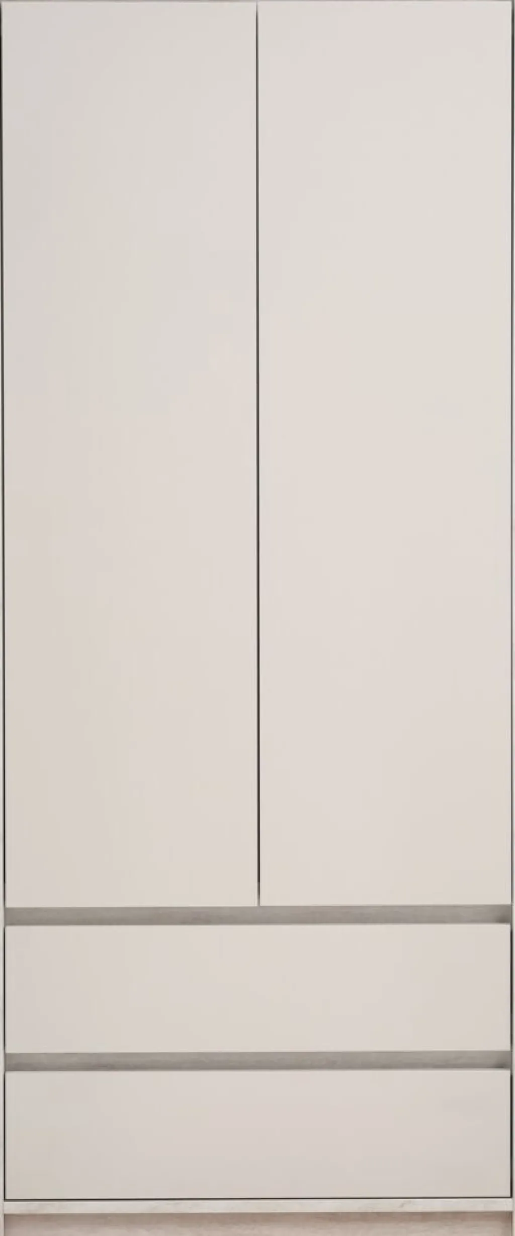 Armarios|Todos Los Armarios>JYSK BILLUNDArmario BILLUND 80x193 2 puertas 2 cajones travertino/beis Travertino+Beige