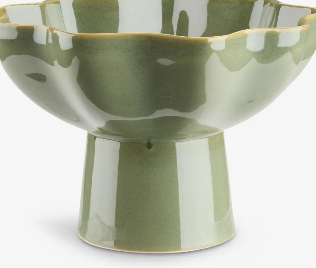Accesorios Decoracion>JYSK BJORKBol decorativo BJORK Ø23xA15cm verde manzana