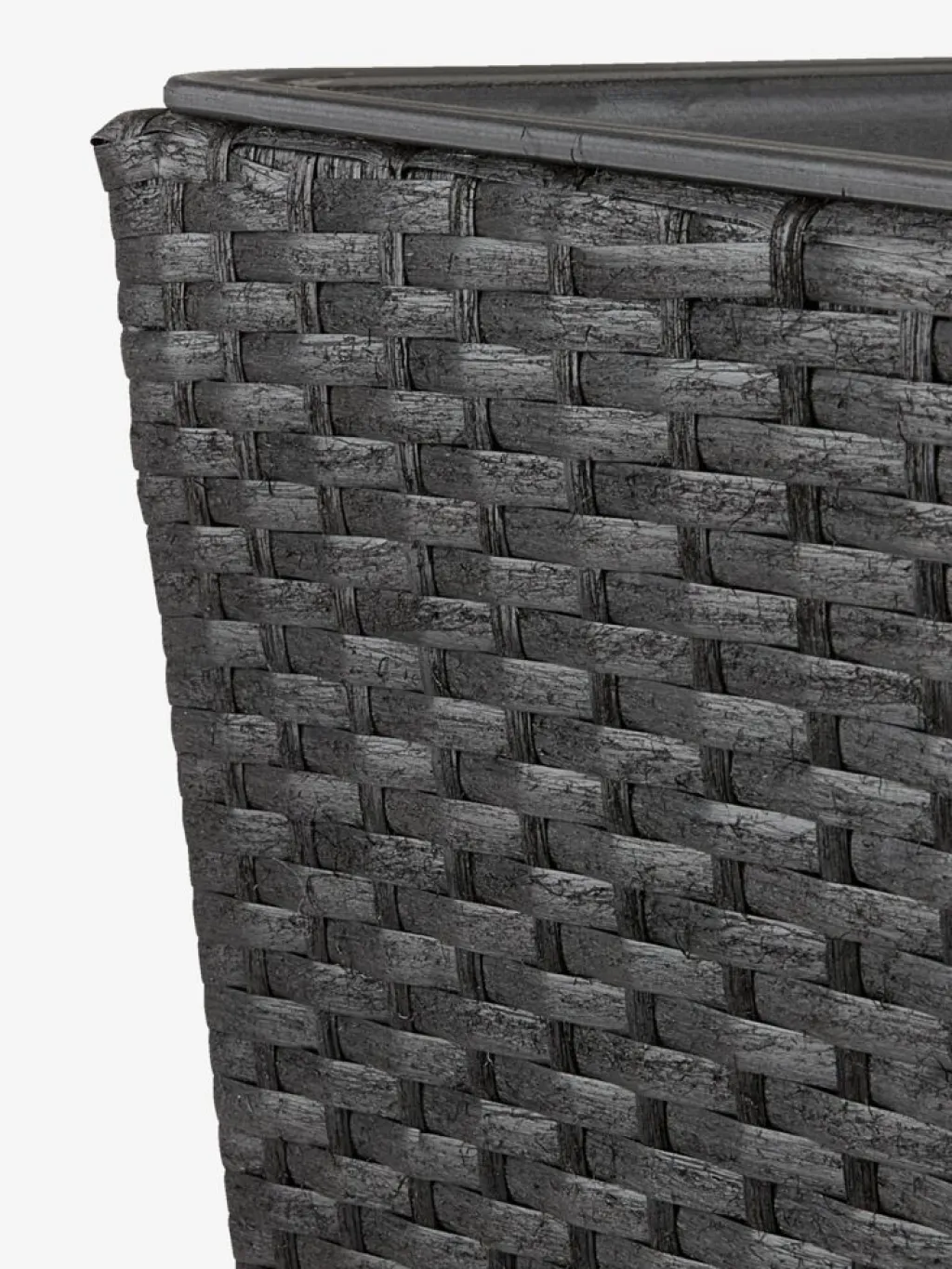 Maceteros>JYSK BLOMMORCesto de jardín BLOMMOR A36xL36xA70 Negro