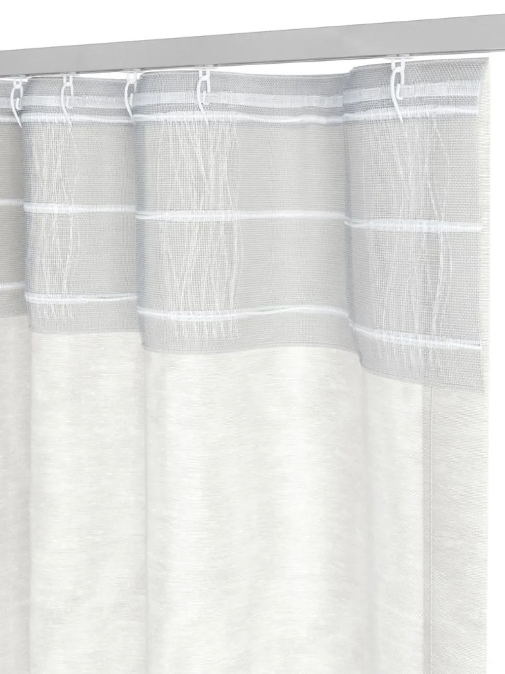 Cortinas Traslúcidas>JYSK BORENCortina BOREN 1x140x245 blanco crudo