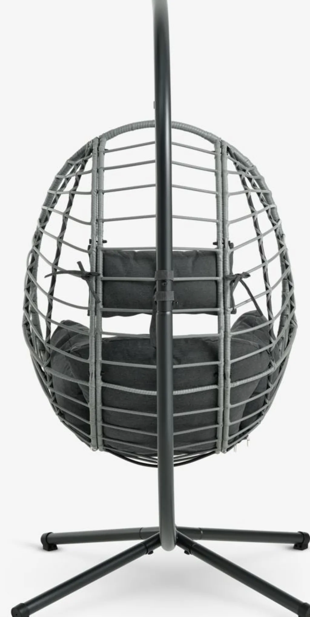 Muebles De Jardín|Hamacas Y Sillas Colgantes>JYSK BORKSilla colgante BORK A96xA192xP124 Gris