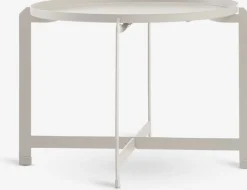 Mesas De Jardín|Muebles De Jardín>JYSK BORREMesa auxiliar BORRE Ø50xA40 beis Beige