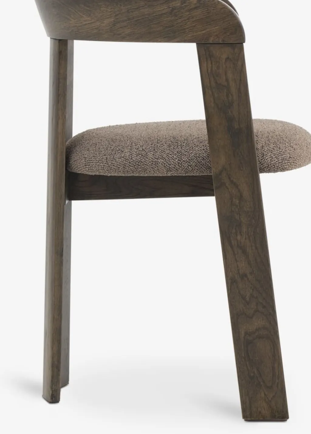 Sillas De Comedor>JYSK BOVRUPSilla de comedor BOVRUP /tela marrón Roble oscuro