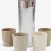 Picnic>JYSK BRISJarra BRIS 1,1 litros con 4 tazas