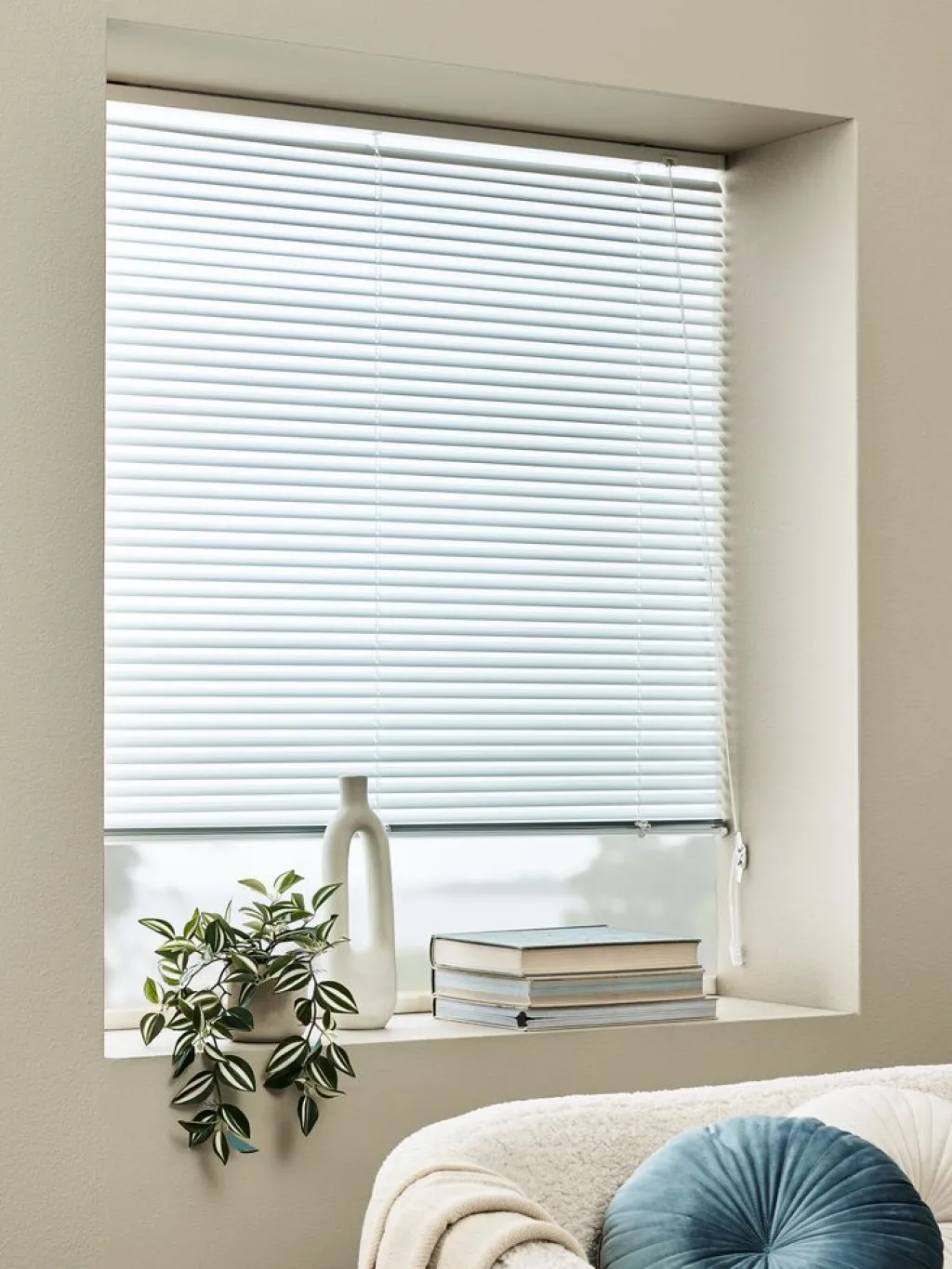 Aluminio>JYSK BRUVeneciana BRU 50x160cm aluminio blanco