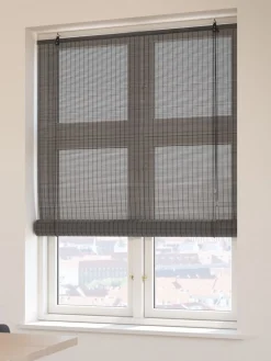 Estores De Bambú>JYSK BYREEstor enrollable bambú BYRE 80x160 Gris